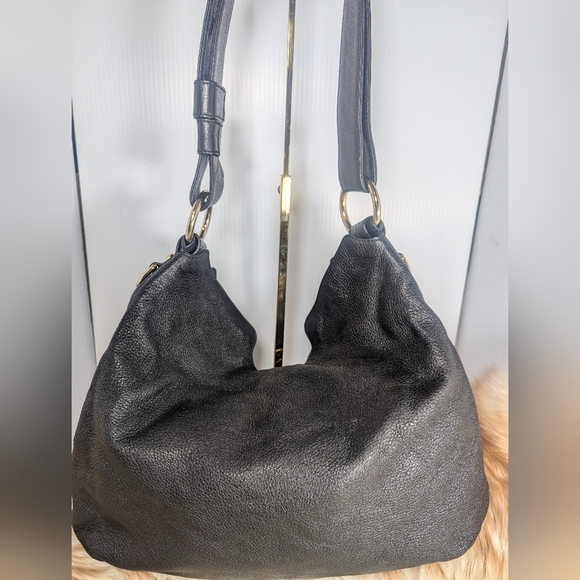 Gucci G Wave Medium Shoulder Bag in Black Pebbled Leather /Prie Firm** - Picture 10 of 13